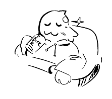 Nya drinking beer